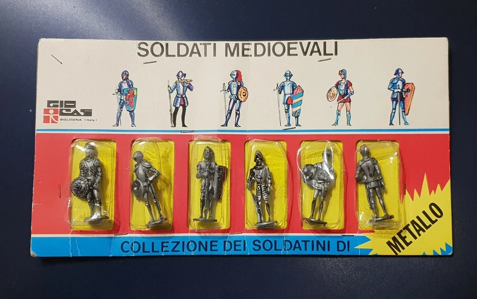 ü ei metallfiguren selten Diorama Giocas soldatini kinder satz Ritter eisen - Bild 1 von 1