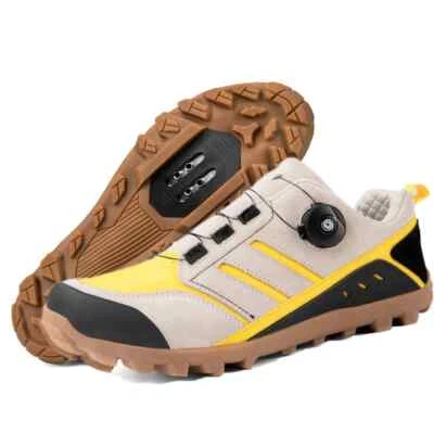 Cómodas zapatillas de ciclismo MTB para hombre con tacos SPD grava bicicleta de carretera Foto 1 de 4