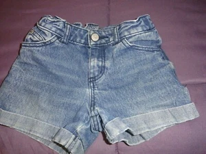 Girls Cherokee Denim Shorts with Adjustable Waist - SZ 7/8 - Picture 1 of 3