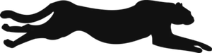 Black Cat, Wild Jungle Cat, Black Panther Vinyl Decal, Black Cheetah Cat - Picture 1 of 3