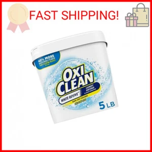 OxiClean White Revive Laundry Whitener and Stain Remover Powder, 5 lb - Picture 1 of 2