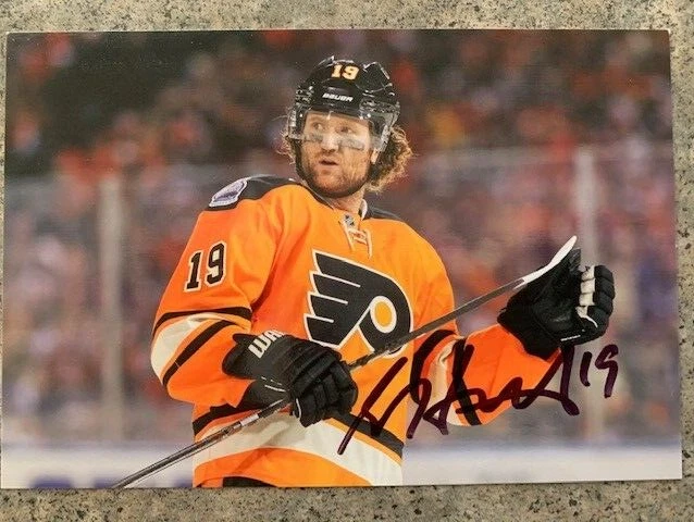 FOTO CLÁSICA DE INVIERNO FIRMADA AUTOGRAFIADA POR SCOTT HARTNELL PHILADELPHIA FLYERS Foto 1 de 1