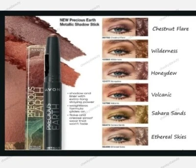 Avon Precious Earth Metallic Shadow Stick, eyeshadow stick , choose your shade - Image 1 of 4