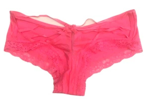 Panty Victoria's Secret Capri Rosa Descarado Talla XS Tirantes Recortes Espalda Sólida Nuevo con Etiquetas - Imagen 1 de 12