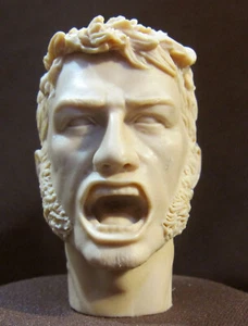 CMD-64 CUSTOM RESIN UNPAINTED HEAD SCULPT Action figures 1/6 Scale - Picture 1 of 2