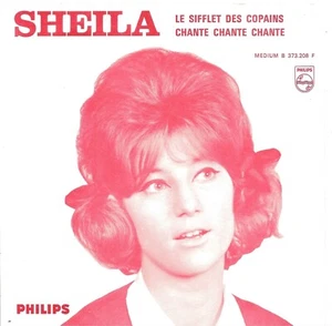 SP 45 RPM (7") Sheila " Die Pfeife der Freunde " Jukebox - Bild 1 von 4