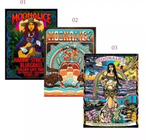 Moonalice Oct 5 2024 San Francisco, CA Tour Poster - Picture 1 of 1