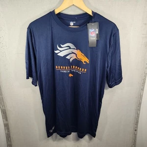 Denver Broncos Herren Shirt Large New Era NFL Team Apparel Navy - Bild 1 von 8