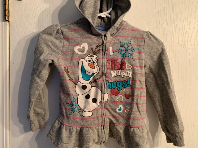 Las mejores ofertas en Sudaderas con capucha gris Disney Frozen para niñas eBay