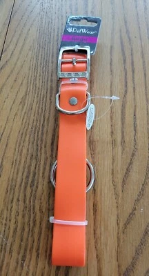 Collar grande impermeable para perro Pet Wear naranja 19"-22" Foto 1 de 4
