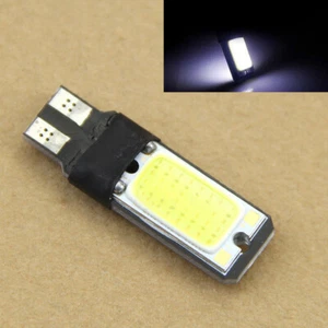 2PCS LED Bright White 6000K COB Canbus 6W T10 W5W 194 168 Car Wedge Light Bulb - Picture 1 of 12