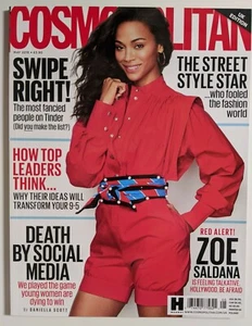 Cosmopolitan Magazine UK Zoe Saldana May 2018 | Mint - Bild 1 von 1