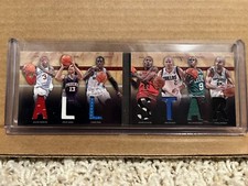 2011 Panini Preferred ALL STAR Iverson Nash Paul Rose Kidd GU Patch Booklet /99!