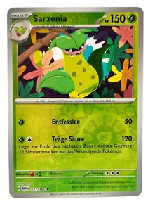 Pokemon Karte: Sarzenia Reverse 071/165 Pokemon 151 MEW Deutsch NM - Bild 1 von 1