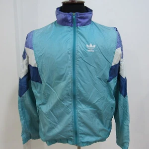 VTG D9 Adidas Lightweight Men’s Showerproof Jacket Chest 50/52 UK 2XL M14862] - Picture 1 of 17