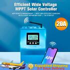 20A MPPT Solar Controller 0V Starts APP Remotely Manage Photovoltaic Controller