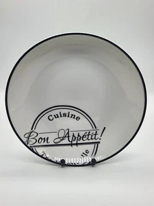 Fitz and Floyd Everyday White porcelain bowl Bon Appetit 10.75" - Picture 1 of 9