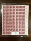 1171 US Mint Sheet, 4 Cent Andrew Carnegie, Philanthropist, Mint NH