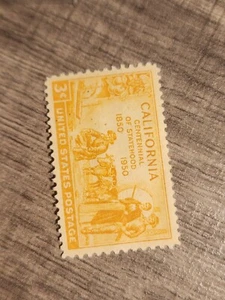 Single US 3c stamp SC #997, California Centennial Statehood 1950 Unused - #7430 - Picture 1 of 3
