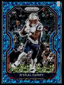2020 Panini Prizm #23 N'Keal Harry Prizm No Huddle Blue NRMT or Better