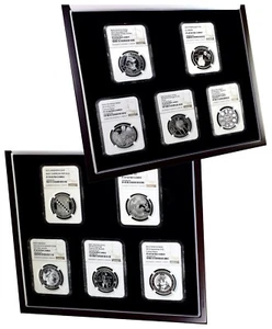 Monedas de plata a prueba de raíces culturales Iberoamérica 2015 NGC + documentos + estuches - Imagen 1 de 12