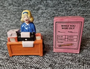 OCI Novelty Office School Secretary Salt And Pepper Shakers - Picture 1 of 8