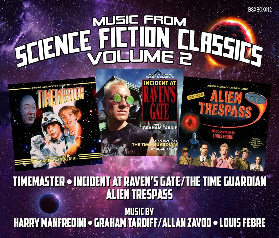 Harry Manfredini/Graham Tardif/Allan Zav Music from Science Fiction Classi (CD) - Image 1 of 1