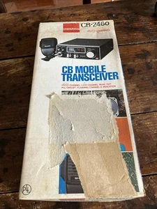Transceptor móvil Sharp CB-2460 CB de colección en caja con instrucciones hecho en Japón - Imagen 1 de 12