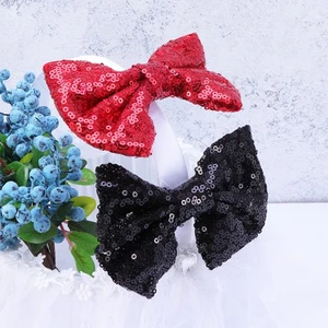 2 piezas accesorios para el cabello de niña clips de moño de cinta para niños pasadores de moño - Imagen 1 de 12