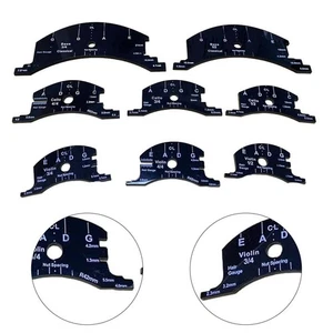 Geigenbrücken Multifunktionsschablone volle Größe Cello Brücke Reparatur Werkzeug - Bild 1 von 90