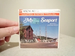 GAF ~ VIEW-MASTER ~ MYSTIC SEAPORT ~ CONNECTICUT ~ 3 REEL SET ~ 1975 ~ SEALED! - Picture 1 of 2