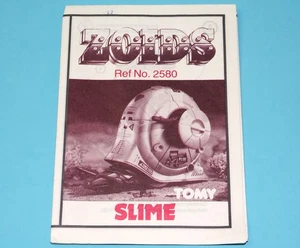 ZOIDS ORIGINAL SPARE INSTRUCTIONS 2580 SLIME 1985 TOMY - Imagen 1 de 3