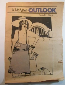 Copia vintage del 2 de octubre de 1981 de MT. Arte ADAMS OUTLOOK por Emerson Quillin IONA ROLLER - Imagen 1 de 16