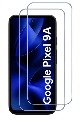 2x Panzer Schutz Glas für Google Pixel 9A Tempered Glass 9H Hart Displayfolie - Bild 1 von 4