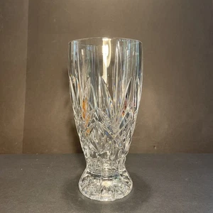 Lead Crystal Flower Vase Large 11.75" Tall FRANCE Cristal D’Arques Heavy 8lbs - Picture 1 of 8