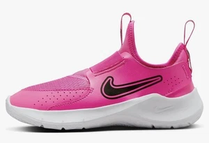Size 13 (Toddler/Little Kid) - Nike Flex Runner Shoe, Laser Fuchsia/Black/White - Picture 1 of 8
