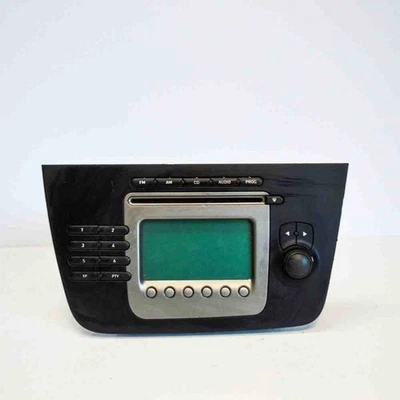 SEAT ALTEA 5P1 Music Radio Lecteur CD Head Unit 5P2035152 1.6 Essence 75kw... - Photo 1/4