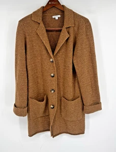 J Crew Mercantile Long Cardigan Women's 70% Lambswool Cottage Gray Size Small - Picture 1 of 9