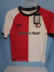Feyenoord Rotterdam 24/25 Castore Soccer Football Jersey Shirt  Youth XL - Picture 1 of 9