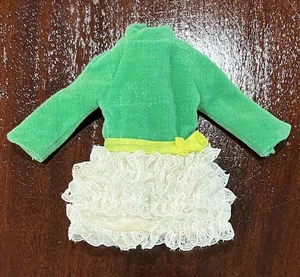 Vintage Barbie Skipper #1730 viel Spitzenkleid grün 1970 - Bild 1 von 15