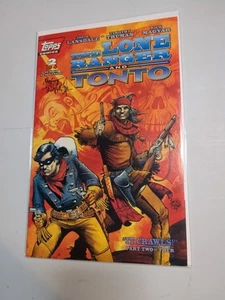The Lone Ranger and Tonto # 2 Topps Comics 1994 (A) Signed - Picture 1 of 2