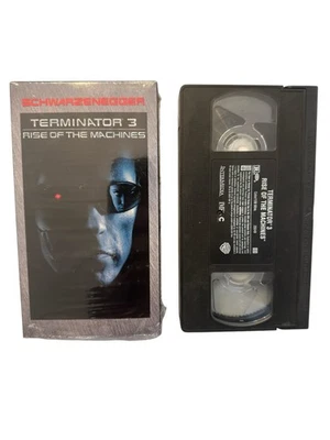 Terminator 3 Rise of the Machines VHS 2003 Sci-Fi Action Warner Bros - Image 1 of 2
