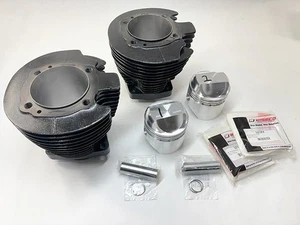 16464-72A OEM HARLEY SPORTSTER CYLINDERS WITH WISECO PISTONS 72-E73 - Bild 1 von 13