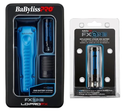Cortapelos profesionales BaByliss PRO FX829BL AZUL FXONE LO-PRO con batería adicional Foto 1 de 3