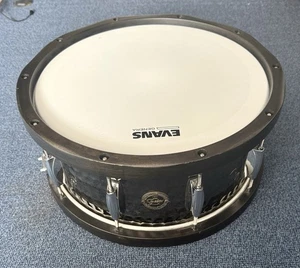 Gretsch Full Range Black Hammered Steel 14“x6,5“ Snare Wood Hoops Stahl - Bild 1 von 6