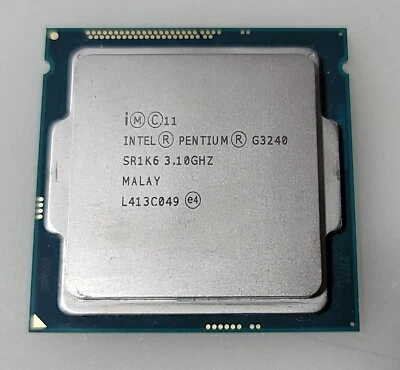 Intel Pentium G3240 SR1K6 3.10 Ghz LGA1150 CPU Processor - Image 1 of 2
