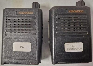 2x Kenwood TK-350 VHF FM Portable Radio Spares or Repair - Picture 1 of 6