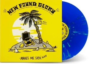 New Found Glory Makes Me Sick Again LP Exclusive Blue w/ Yellow Splatter Vinyl - Picture 1 of 2