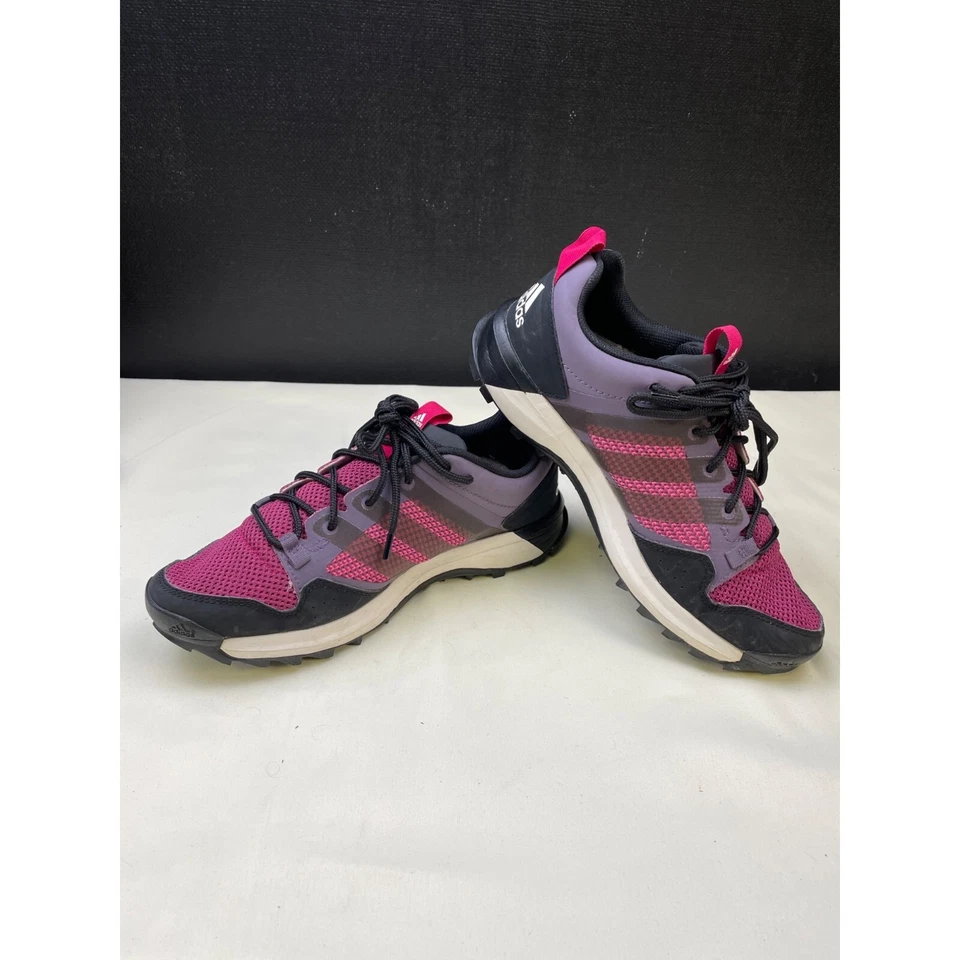 Adidas Kanadia TR7 Mujer Rosa/Negro Zapatos/Zapatillas para Correr Talla 6.5 SKU 5436 Foto 1 de 4