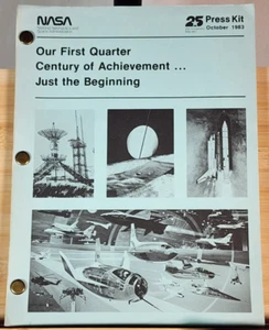 NASA - Il nostro primo quarto di secolo di successi - PRESS KIT ORIGINALE - 1983 - Foto 1 di 6